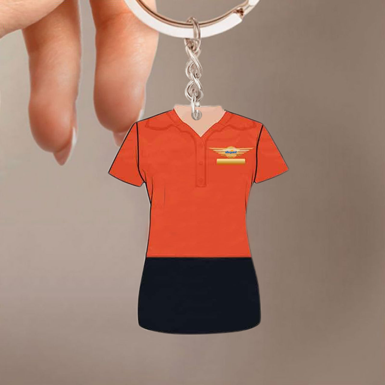 Allegiant Uniform Acrylic Keychain