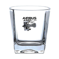 Thumbnail for Airbus A350 & Trent Wxb Engine Designed Whiskey Glass