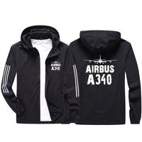 Thumbnail for Airbus A340 & Plane Sport & Running Jackets