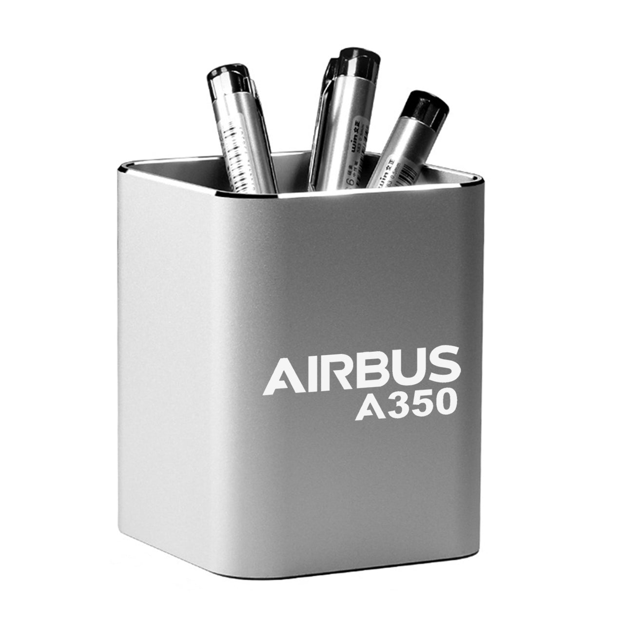 Airbus A350 & Text Designed Aluminium Alloy Pen Holders