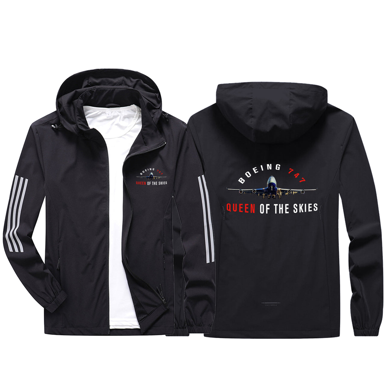 Boeing 747 Queen of the Skies Sport & Running Jackets