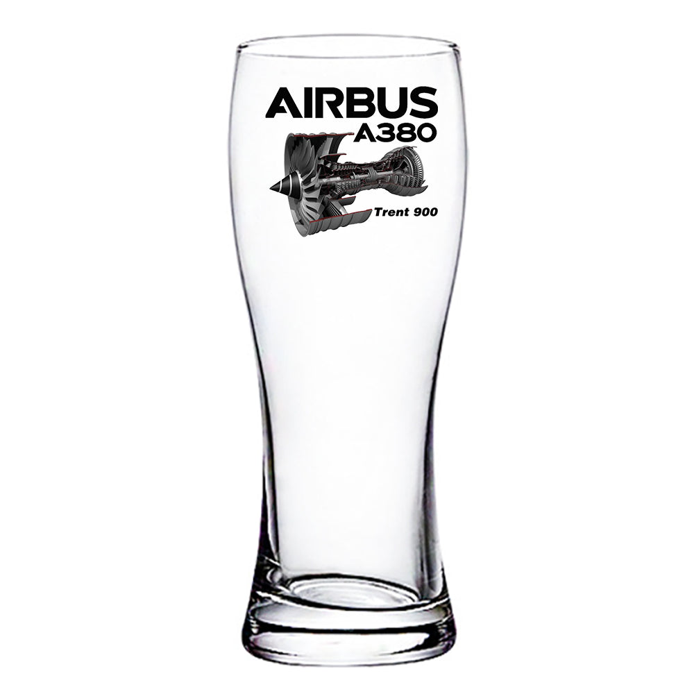 Airbus A380 & Trent 900 Engine Designed Pilsner Beer Glasses