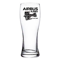 Thumbnail for Airbus A380 & Trent 900 Engine Designed Pilsner Beer Glasses