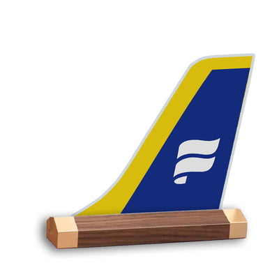 Icelandair Airlines Tail Logo Desk Models aviation design on premium acrylic and metal 3D airplane tail craft.