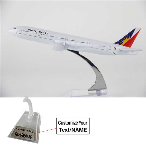 Philippines Boeing 777 Airplane Model (16CM)