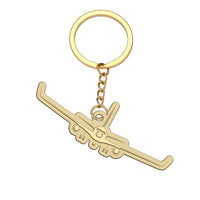 Thumbnail for Boeing 767 Silhouette Designed Hollow Key Chains