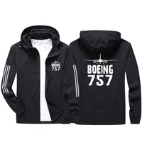 Thumbnail for Boeing 757 & Plane Sport & Running Jackets