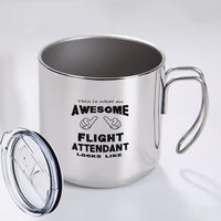 Thumbnail for Flight Attendant Designed Stainless Steel Portable Mugs