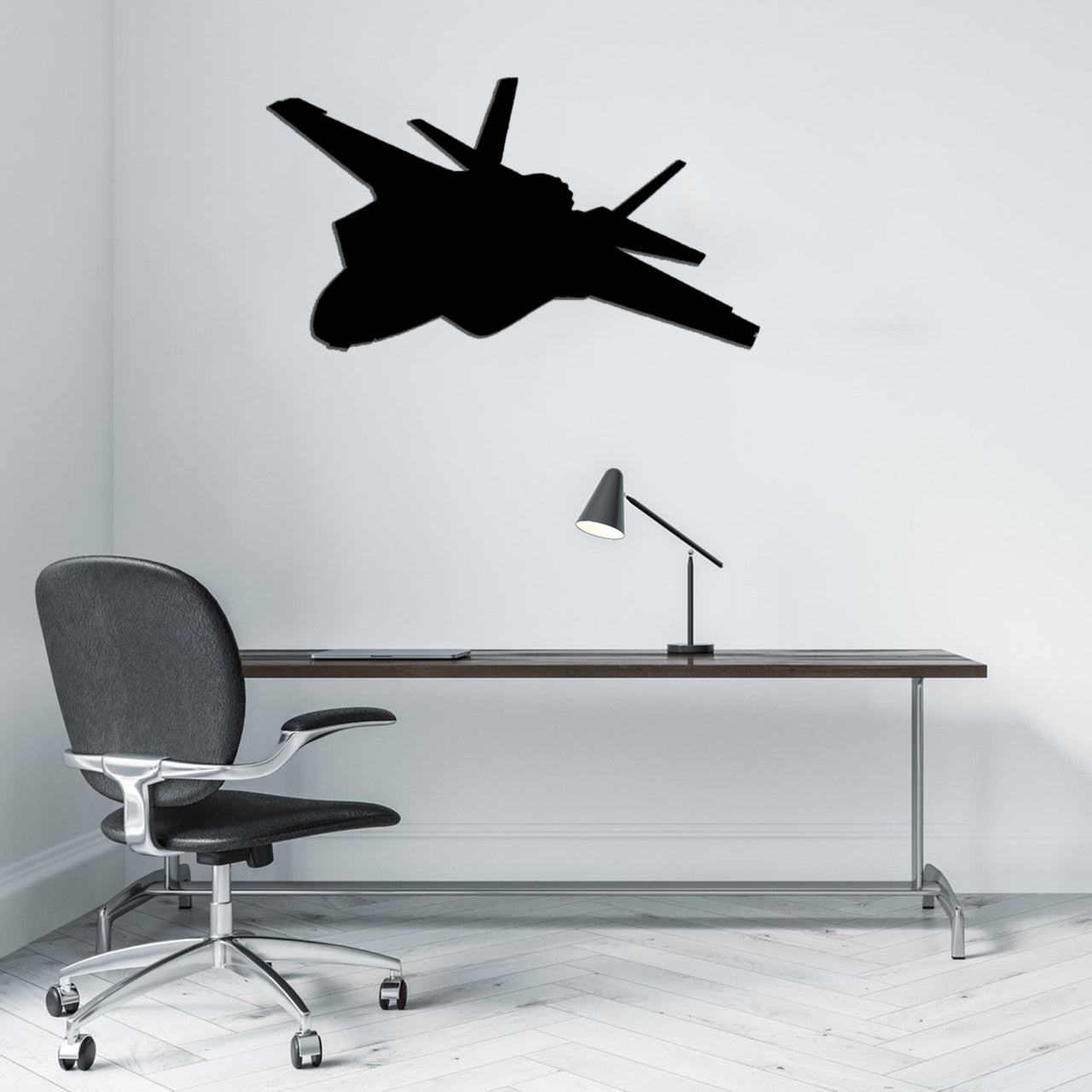 The Lockheed Martin F35 Designed Wall Metal Signs