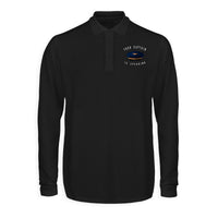 Thumbnail for Your Captain Is Speaking Designed Long Sleeve Polo T-Shirts