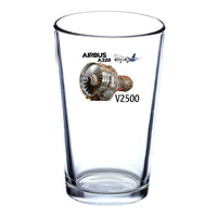 Thumbnail for Airbus A320 & V2500 Engine Designed Beer & Water Glasses
