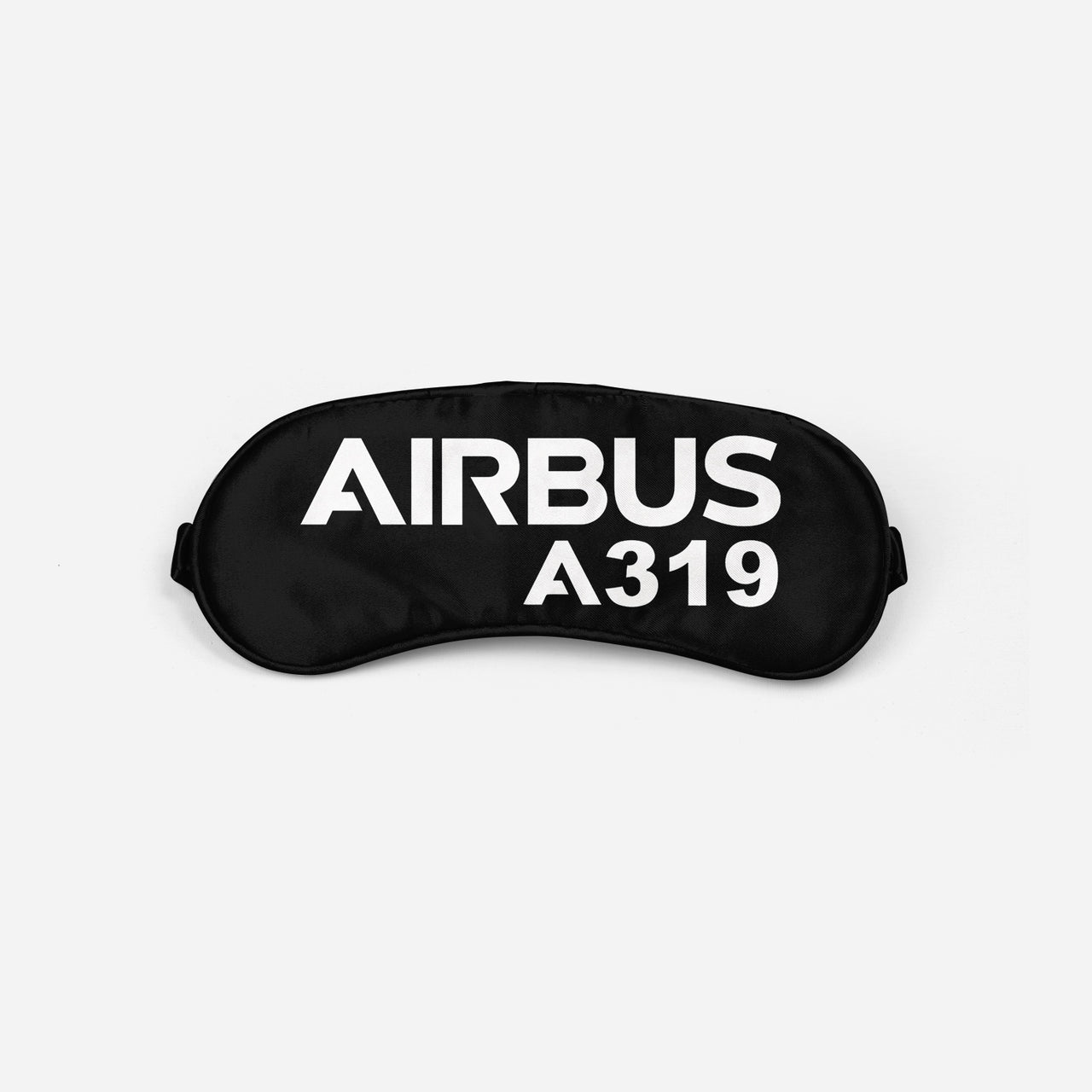Airbus A319 & Text Designed Sleep Masks