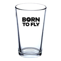 Thumbnail for Born To Fly Special Designed Beer & Water Glasses