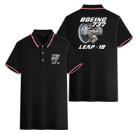 Thumbnail for Boeing 737 & Leap 1B Designed Stylish Polo T-Shirts (Double-Side)