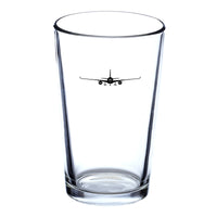 Thumbnail for Airbus A350 Silhouette Designed Beer & Water Glasses
