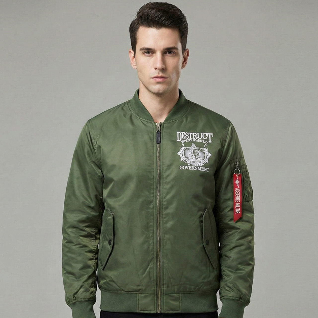 Government Riot Designed Pilot Bomber Jackets