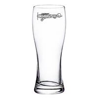 Thumbnail for Special Cessna Text Designed Pilsner Beer Glasses