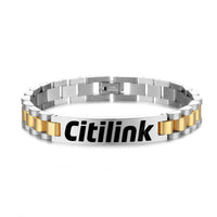 Thumbnail for Citilink Airlines Designed Stainless Steel Chain Bracelets