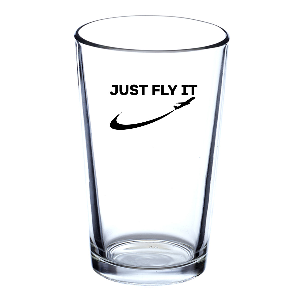 Just Fly It 2 Designed Beer & Water Glasses