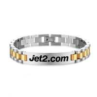 Thumbnail for JET2 Airlines Designed Stainless Steel Chain Bracelets