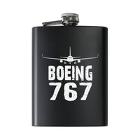 Thumbnail for Boeing 767 & Plane Designed Stainless Steel Hip Flasks