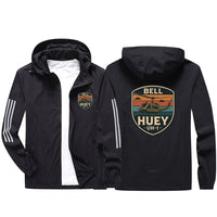 Thumbnail for Retro BELL HUEY UH-1 Design Sport & Running Jackets
