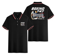 Thumbnail for Boeing 747 & PW4000-94 Engine Designed Stylish Polo T-Shirts (Double-Side)