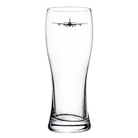 Thumbnail for Airbus A340 Silhouette Designed Pilsner Beer Glasses