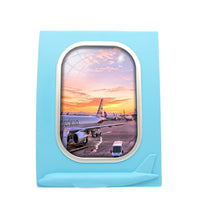 Thumbnail for Airport Photo During Sunset Designed Airplane Window Photo Frame