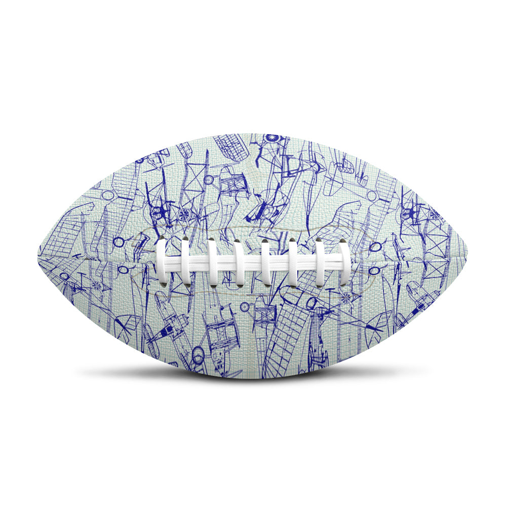 Amazing Drawings of Old Aircrafts Designed Rugby