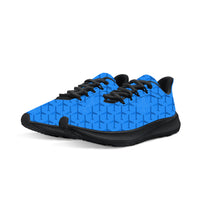 Thumbnail for Blue Seamless Airplanes Designed Breathable Sport Shoes
