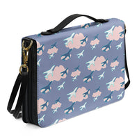 Thumbnail for Cool & Super Airplanes (Vol2) 2 Designed PU Accessories Bags Strap Style