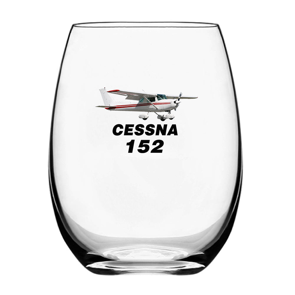 The Cessna 152 Designed Water & Drink Glasses