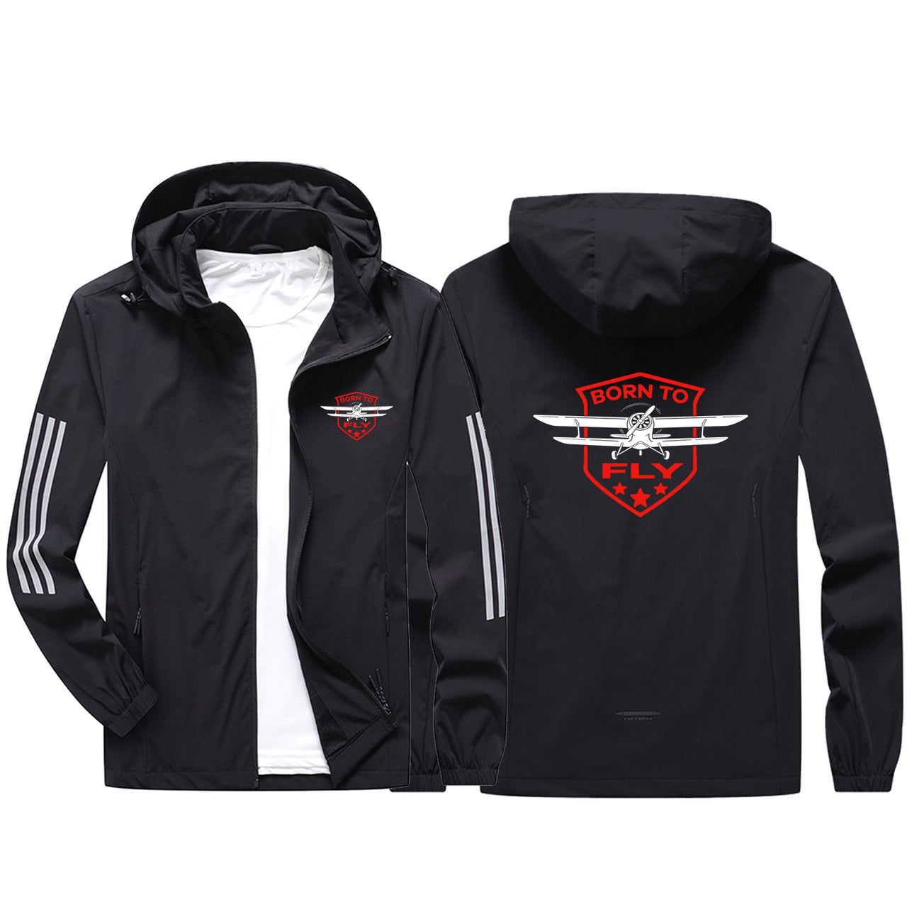 Born To Fly Designed Sport & Running Jackets