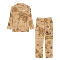 Thumbnail for Adventurer Designed Women Button Pajamas