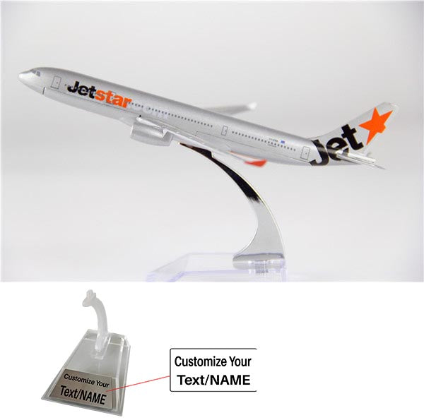 JetStar Airbus A330 Airplane Model (16CM)