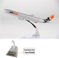 Thumbnail for JetStar Airbus A330 Airplane Model (16CM)