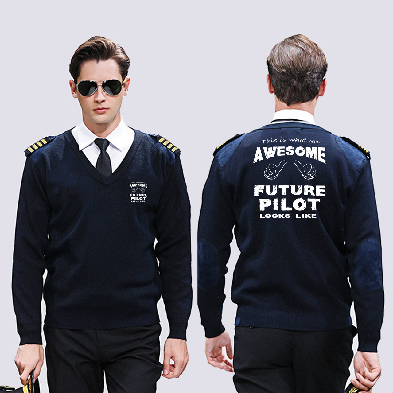 Future Pilot Designed Wool Pilot Sweaters