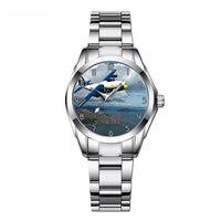 Thumbnail for Blue Angels & Bridge Designed Stainless Steel Band Watches