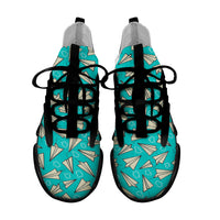Thumbnail for Super Cool Paper Airplanes Designed Fashion Running Shoes