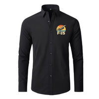 Thumbnail for Retro Fighter Jet F15 Designed Long Sleeve Shirts