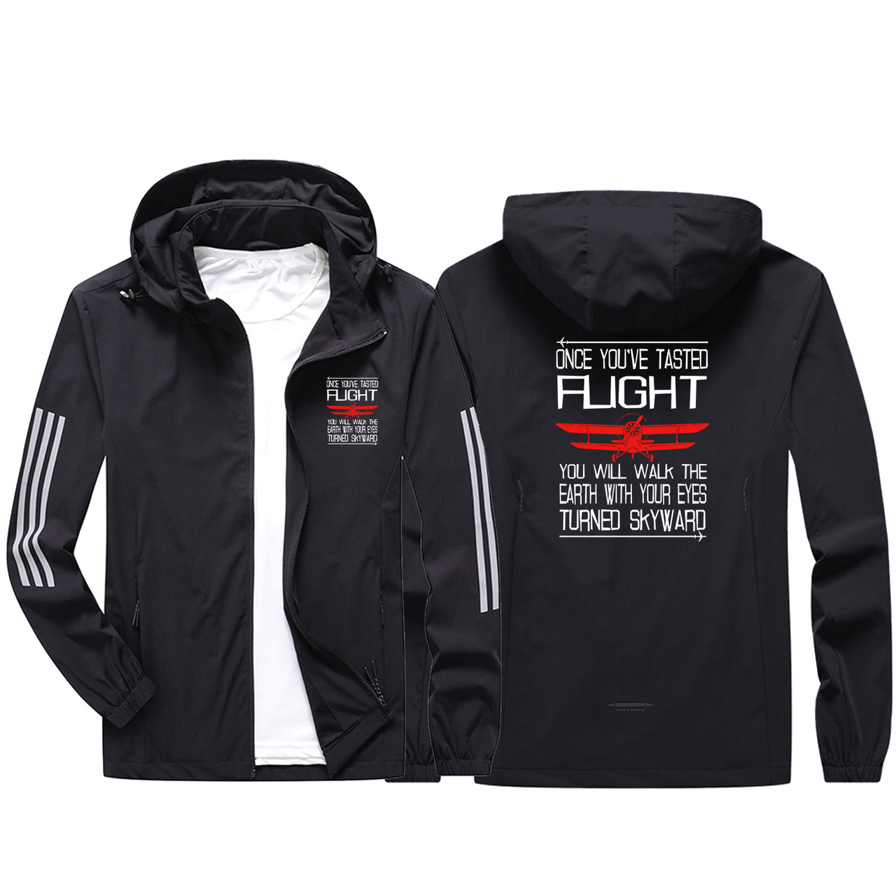 Once You've Tasted Flight Sport & Running Jackets