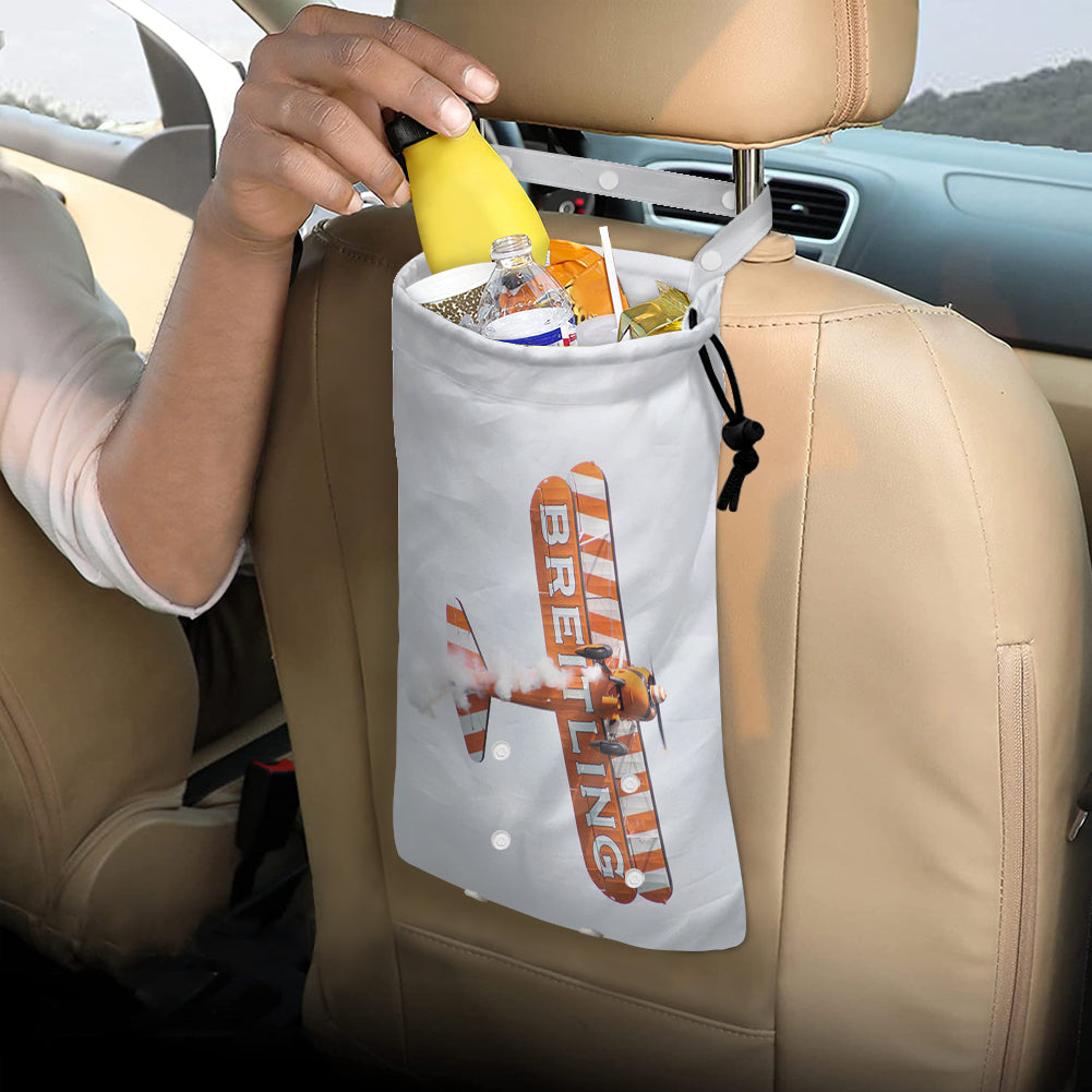 Breitling Show Aircraft Designed Car Folding Garbage Bags
