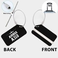 Thumbnail for Airbus A350 & Plane Designed Fashion Metal Luggage Tags