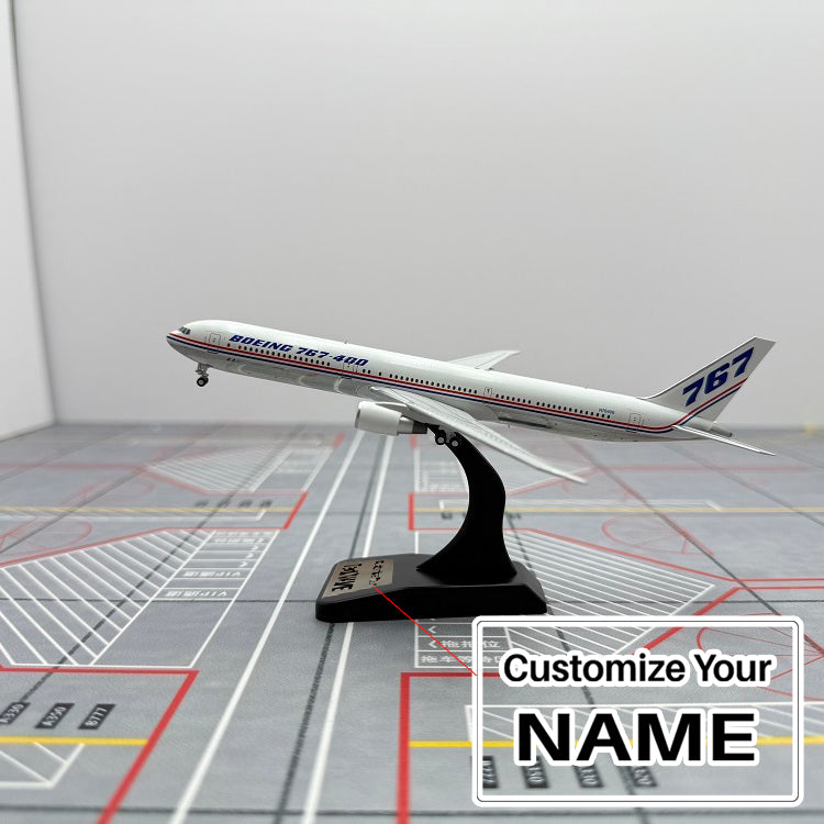 Boeing Original Paint B767-400ER N77066 Airplane Model (1:400 Scale)