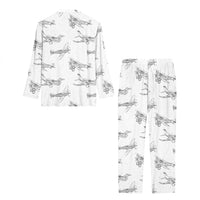 Thumbnail for Super Aircrafts Designed Men Button Pajamas
