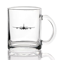 Thumbnail for Airbus A340 Silhouette Designed Coffee & Tea Glasses
