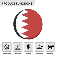 Thumbnail for Bahrain Flag Designed Tire Cover Cases