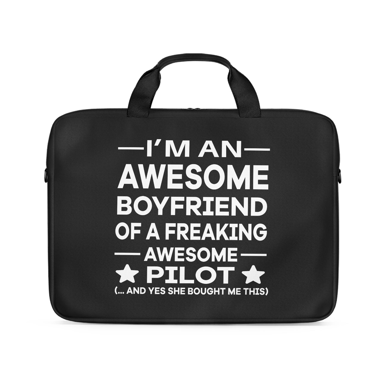 I am an Awesome Boyfriend Designed Laptop & Tablet Bags