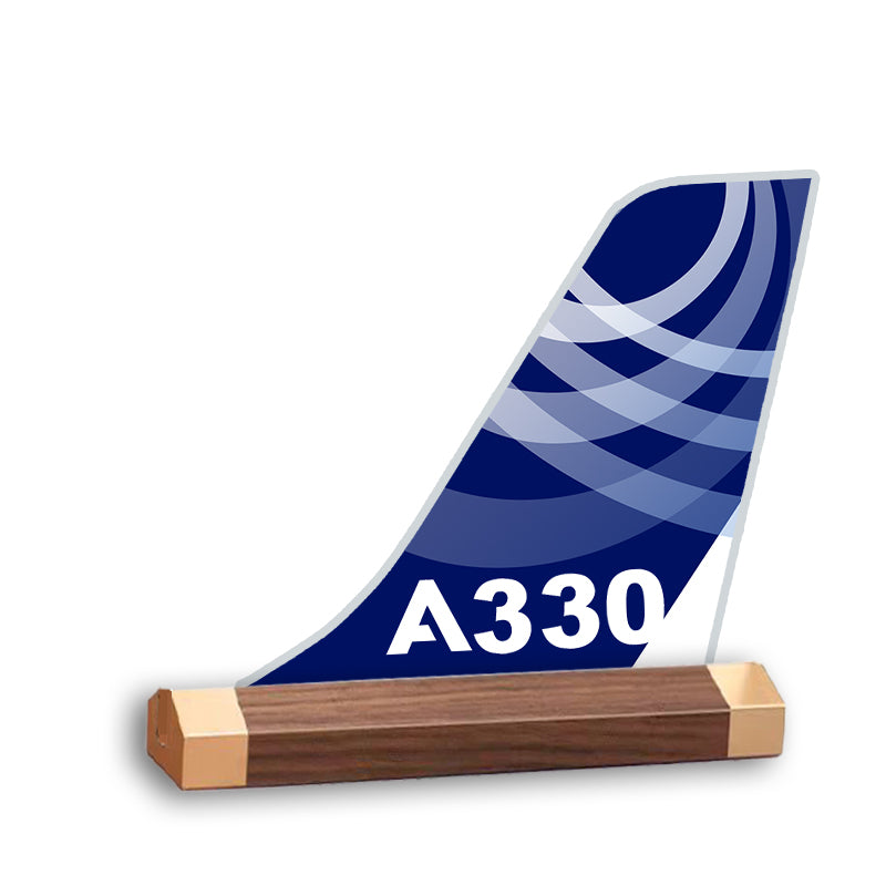 Airbus A330 Designed Tail Logo Desk Models